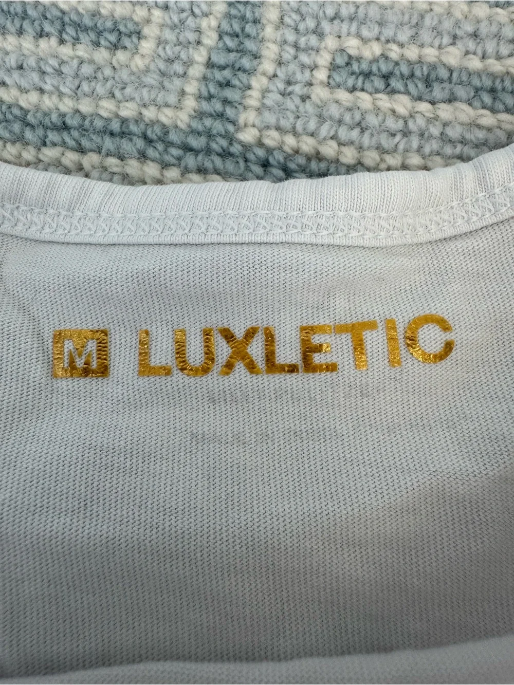 Lilly Pulitzer White Girls' Short Sleeve Tee with Pastel Script Logo